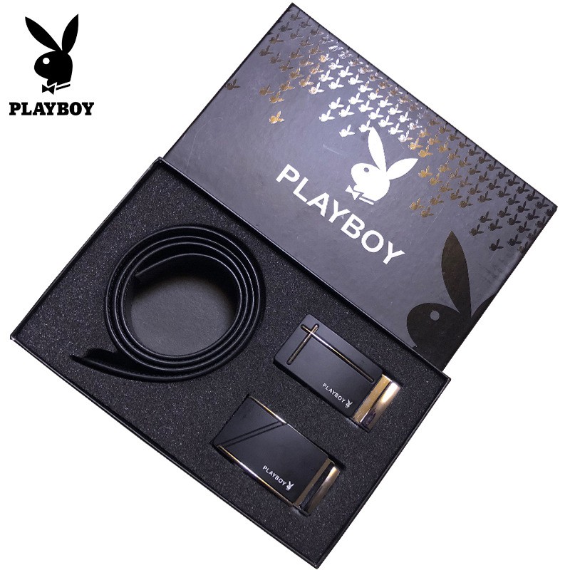 Bộ dây nịt nam 2 bút nịt  Playboy