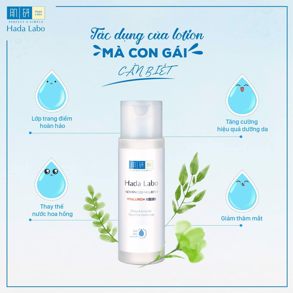 Dung dịch dưỡng ẩm tối ưu Hada Labo Advanced Nourish Lotion 100ml (Da Thường) CN123