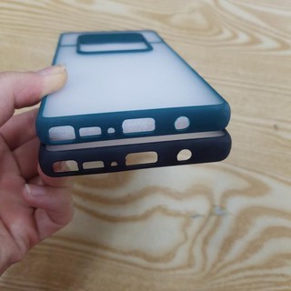 Ốp lưng Samsung Note 8, Note 9 viền dẻo màu bảo vệ camera phukien60a