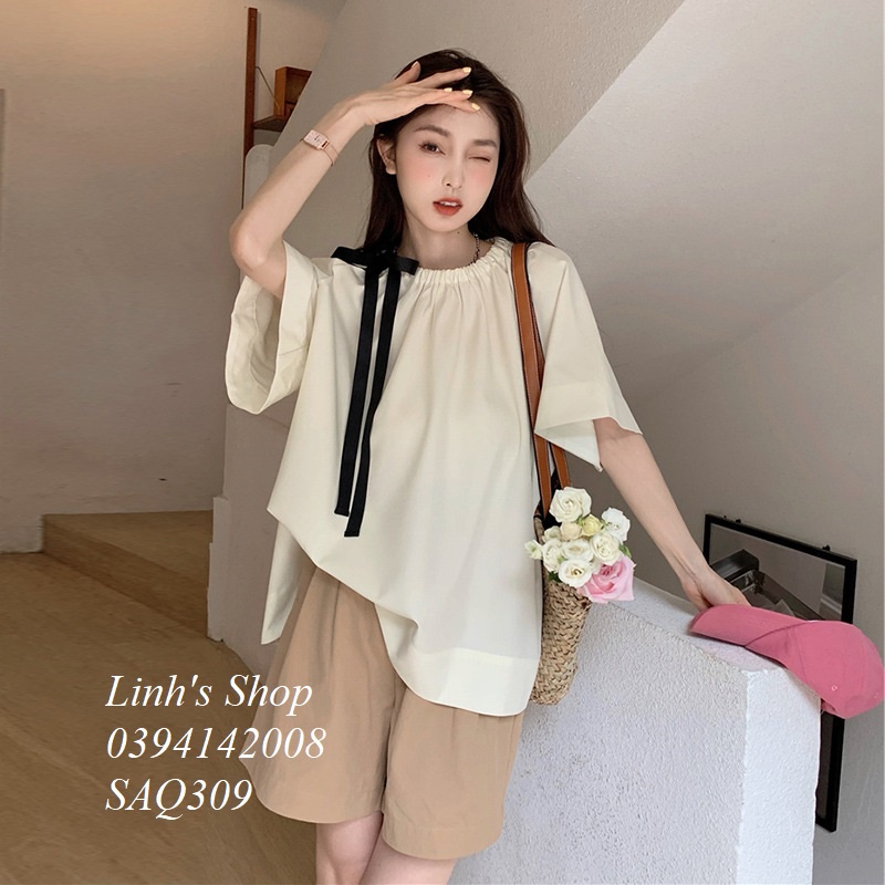 Set Áo Quần Bầu Bộ Bầu Xinh SAQ309