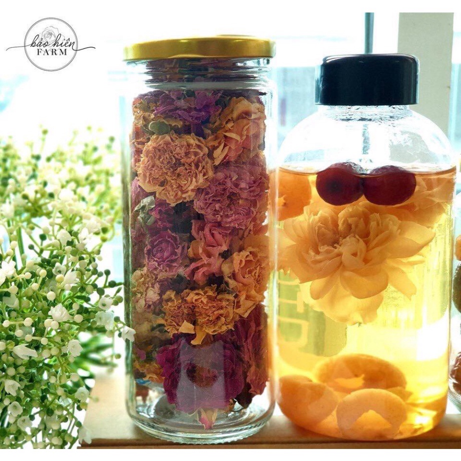 Trà Hoa Hồng Sạch Nguyên Bông Thượng Hạng Rosalia Thơm Ngon Giúp Đẹp Da Thanh Lọc Cơ Thể, Chống Lão Hóa, Giảm Stress ..