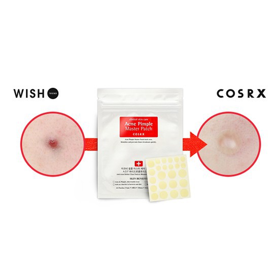 Miếng dán mụn Cosrx Acne Pimple Master Patch và Cosrx The Clear Pit Master Patc