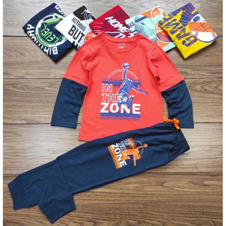 Bộ dài tay bé trai G.A.P size đại 18-55kg