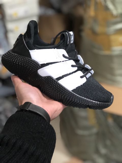 [ẢNH THẬT + FULLBOX] GIÀY THỂ THAO ADIDAS PROPHERE BLACK ( ĐEN ĐAI TRẮNG) NAM NỮ