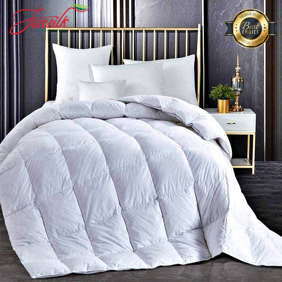 HOT Ruột chăn Khách Sạn Microfiber lông vũ nhân tạo cao cấp, Chuẩn Khách Sạn chuẩn 5*-trắng Tinh khôi, mịn màng, êm ái