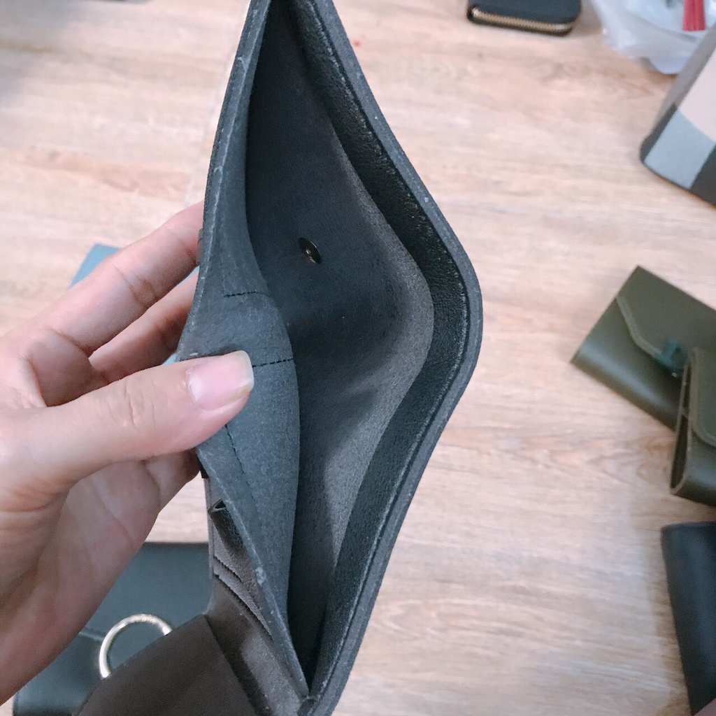 Ví Ngắn Gập Da Mềm Kèm Video và Hình Thật Sản Phẩm Rosabell