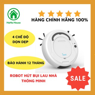 Máy hút bụi thông minh - robot hút bụi lau nhà tự động công nghệ ai 3 in 1