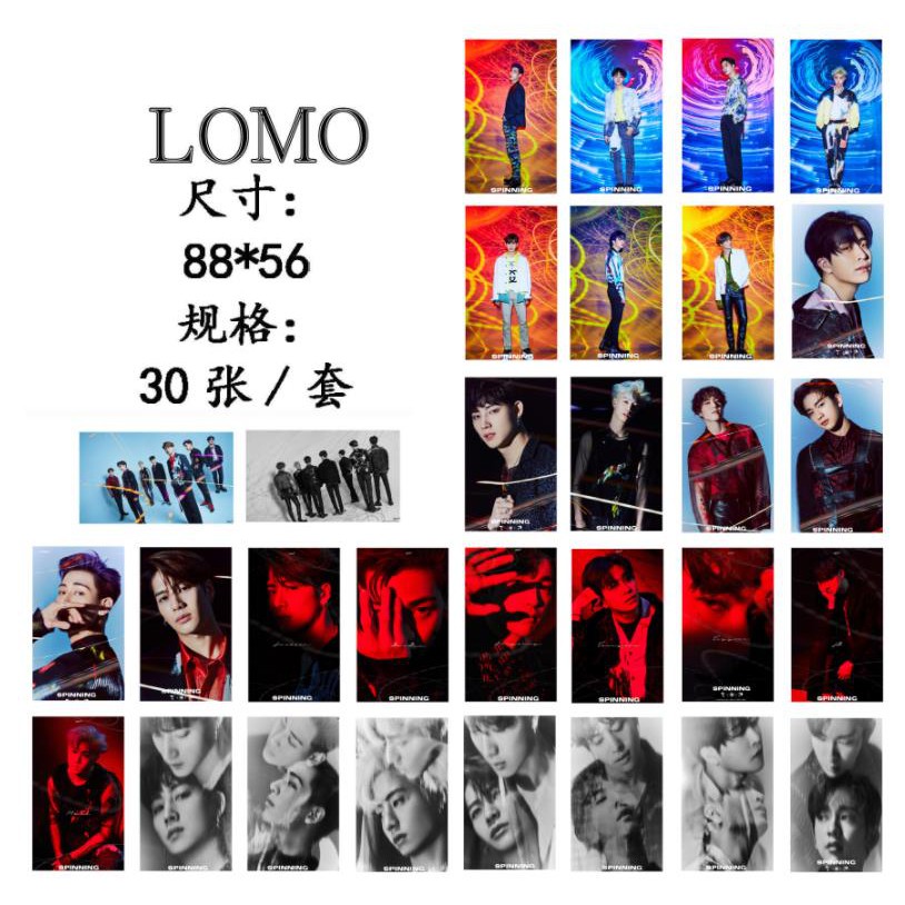 [MUA1 TẶNG1] Lôm card 30 ảnh GOT7