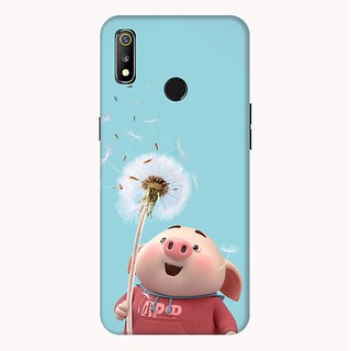 Ốp lưng Realme 3 hình con heo 
