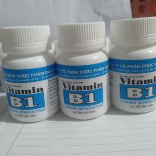 Combo 3 lọ Vitamin b1 (lọ 300 viên)