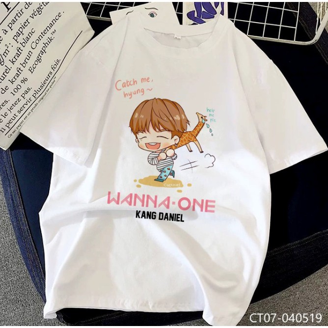 Áo thun Kang Daniel Wanna One Kpop