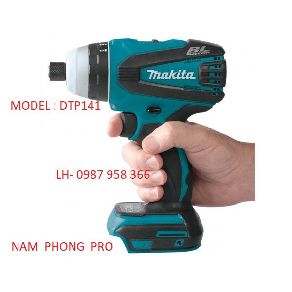 Máy vặn vít dùng pin 18V Makita DTP141Z