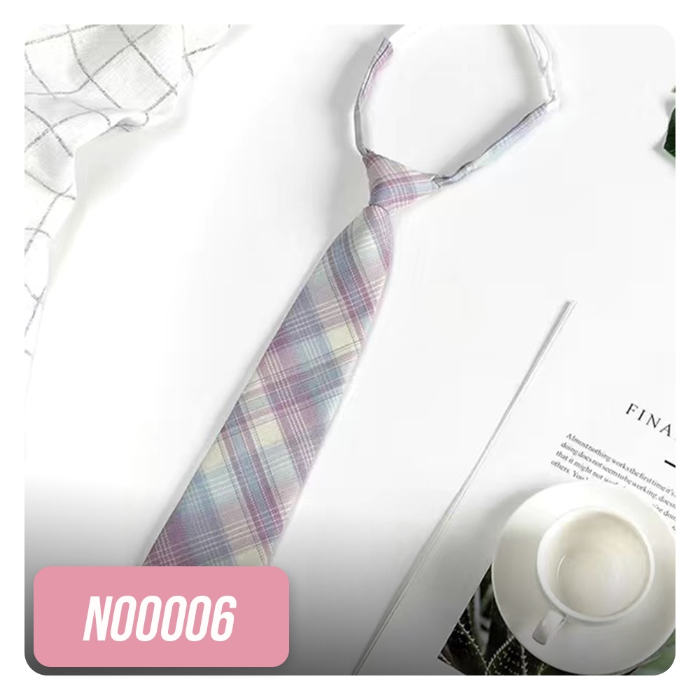 Cà vạt nữ JK phong cách Nhật Bản nhiều màu dễ thương xinh xắn C00008