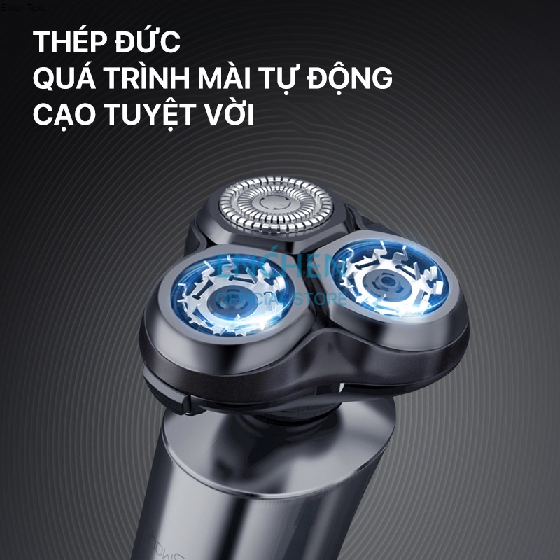 Máy cạo râu X6 Showsee F305-GY màn hình LED Động cơ tốc độ cao khử tiếng ồn