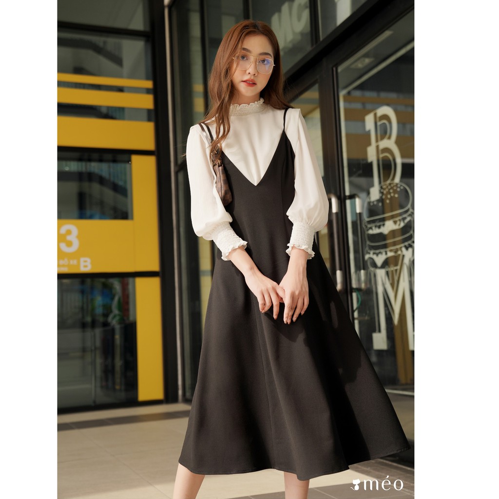 [Mã WABRWA15 giảm 15% đơn 300K] [MEO SHOP] Váy Yếm Gigira