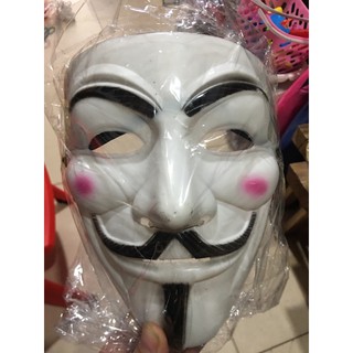 mặt nạ hoá trang halowen : mặt nạ hacker .