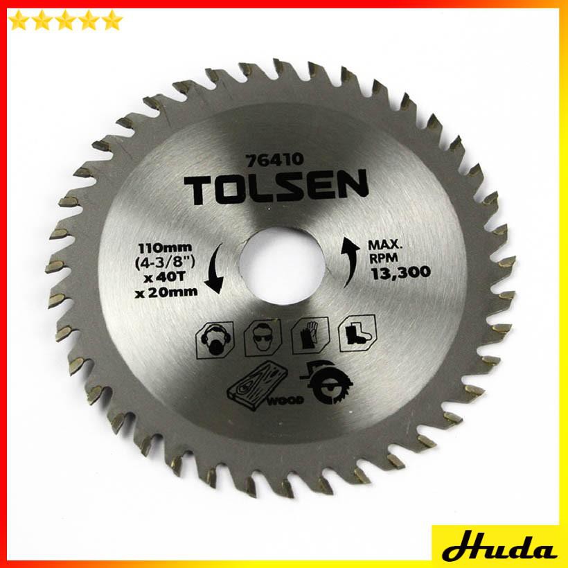 TOLSEN Lưỡi Đĩa Cưa Cắt Gỗ 115mm 76410