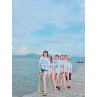 Áo Thun Tay Lỡ in Tim ( kèm video ảnh thật )