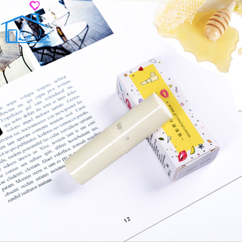 SON DƯỠNG MÔI CHIẾT XUẤT TỪ MẬT ONG VÀ BƠ TƯƠI HƯƠNG HOA CÚC VÀ BƯỞI LIP PURE