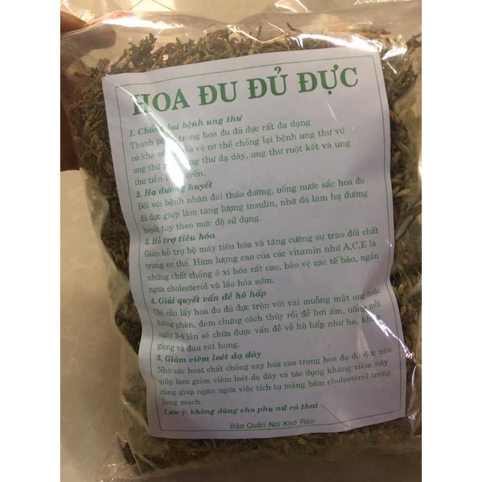 Hoa đu đủ đực khô loại nhất hỗ trợ dạ dày, đái tháo đường 1KG