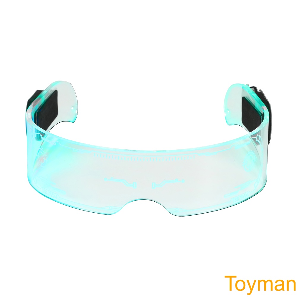 Led Glasses Neon Party Luminous Glasses Light Up Glasses Rave Costume Party Decor Sunglasses Halloween Decoration