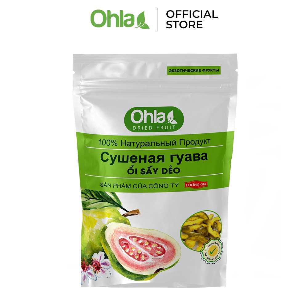 Ổi sấy dẻo Ohla - Gói 500 Gram