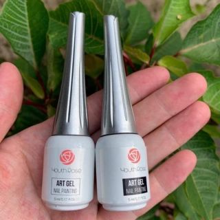 Cọ nét hoa hồng đen trắng màu cơ bản