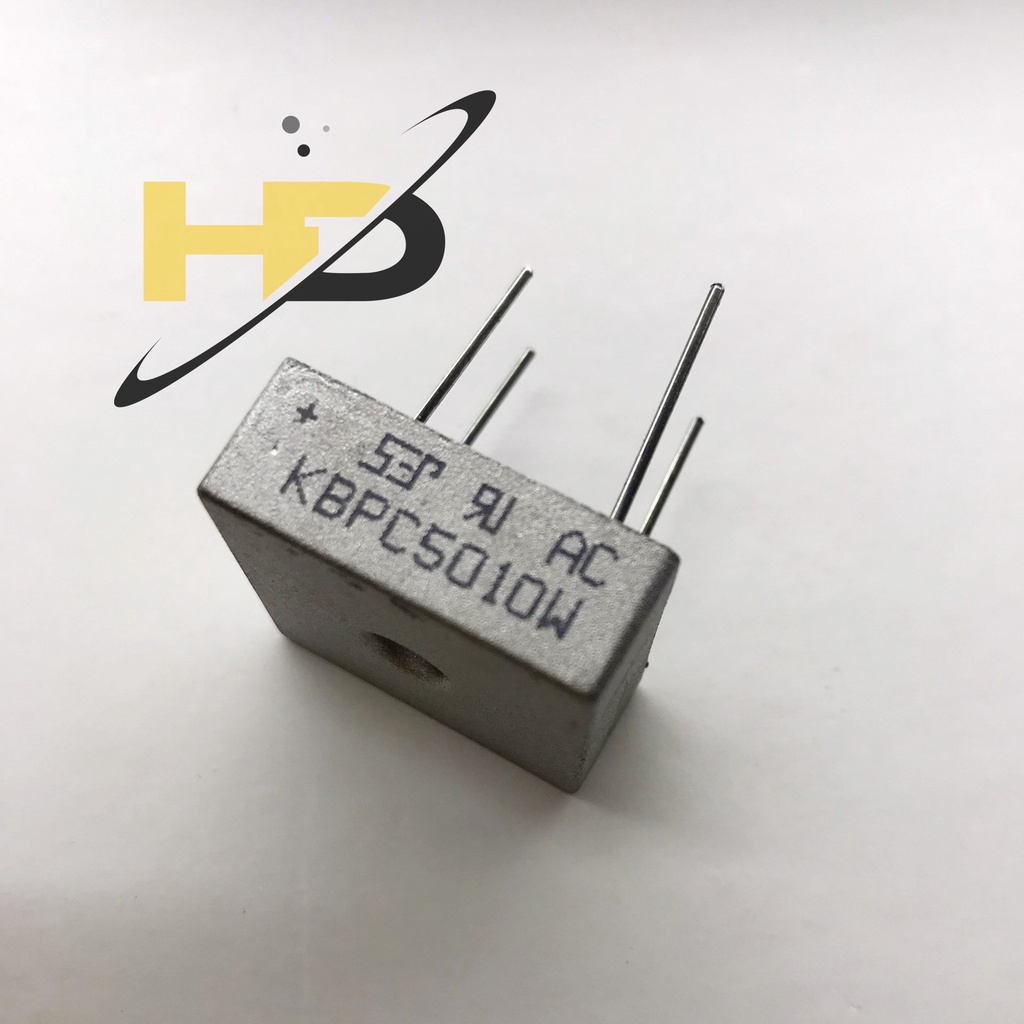 Diode Cầu Vuông 50A 1000V KBPC5010W Chân Hàn Mạch Chính Hãng SEP