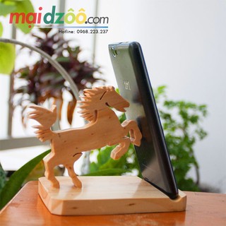 Giá gỗ đỡ điện thoại/iPad 12 Con giáp Handmade