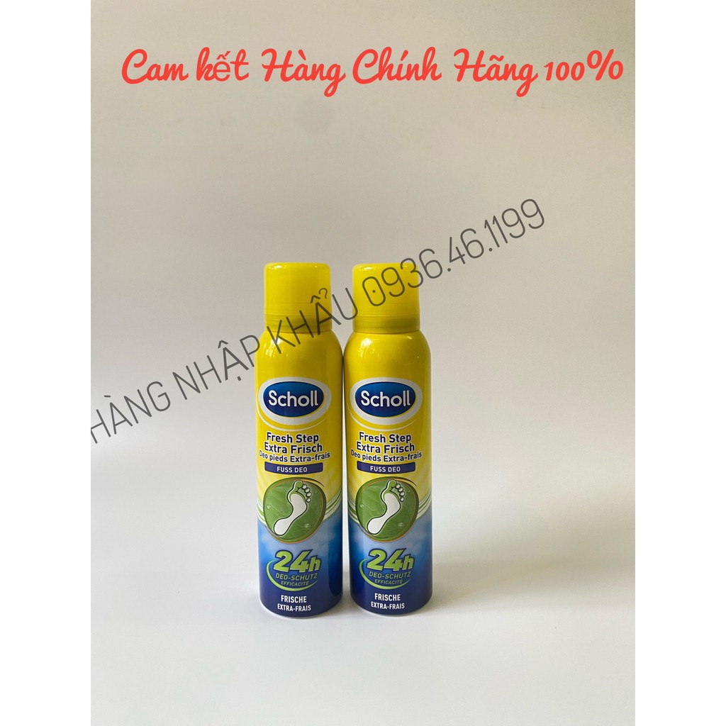 [Chính hãng] [Siêu Sale] Chai xịt khử mùi hôi chân &amp; chống đổ mồ hôi chân | School 150ml