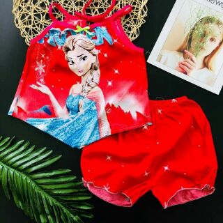 Bộ lanh yếm cho bé
