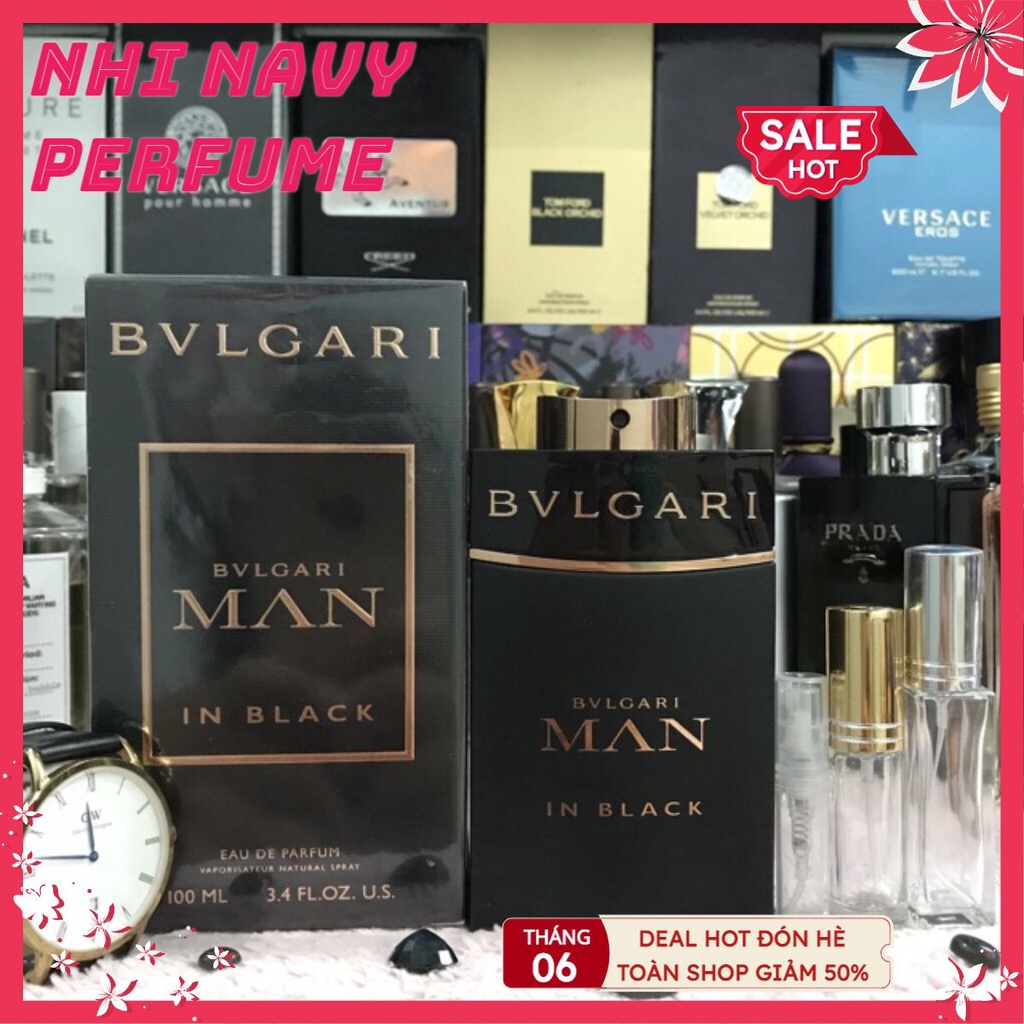 Mẫu Thử Nước Hoa Bvlgari MAN IN BLACK (5ml/10ml/20ml)::.. | Thế Giới Skin Care