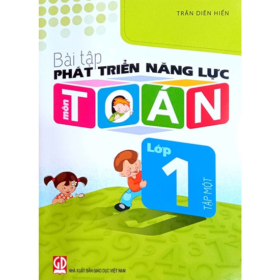 Sách Bài tập phát triển năng lực môn Toán lớp 1 tập 1
