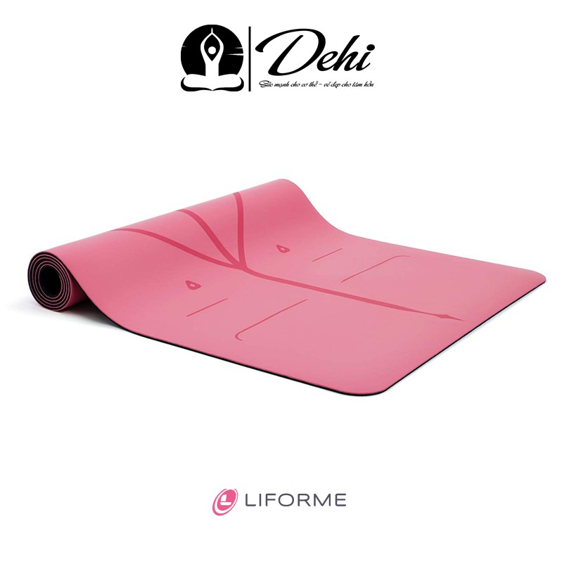 Thảm tập Yoga Chính Hãng LIFORME bản thường- YOGA DEHI