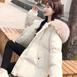 [ORDER] ÁO PHAO CỔ LÔNG 2 màu ĐEN - TRẮNG ❤️❤️❤️