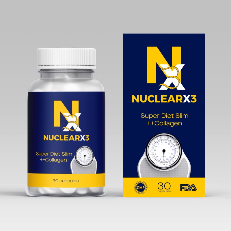Viên Uống Giảm Cân Nuclearx3 Giảm Cân Nuclearx3 Collagen Đẹp Da