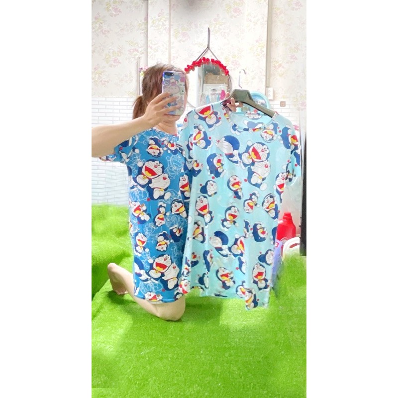 Đầm thun hoạt hình cute có size đại, nhiều màu | BigBuy360 - bigbuy360.vn