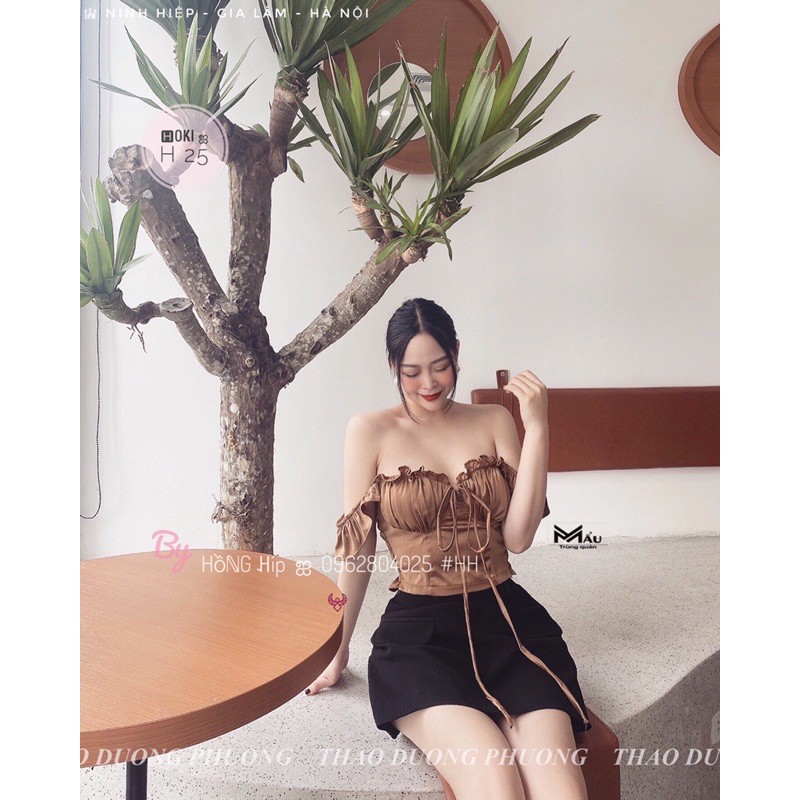 áo lụa cúp ngực
