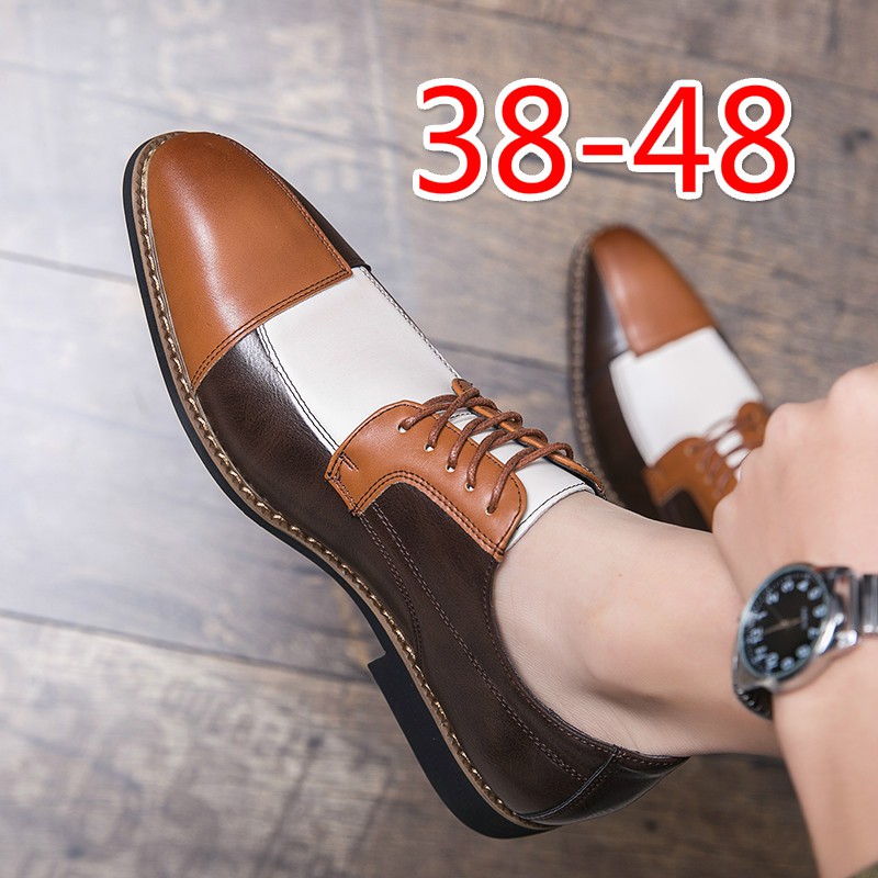Giày Da Thời Trang Lịch Lãm Dành Cho Nam Size 45 46 47