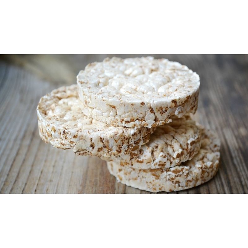 Bánh gạo lứt Hellorice - Phù hợp ăn kiêng, giảm cân, tập gym, thực dưỡng, eat clean - 1 Cây /17 bánh
