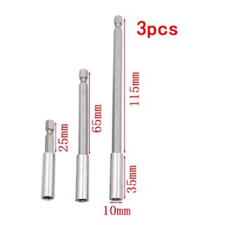 ĐẦU NỐI DÀI VẶN VÍT CÓ NAM CHÂM - BỘ 3 CÂY - 588