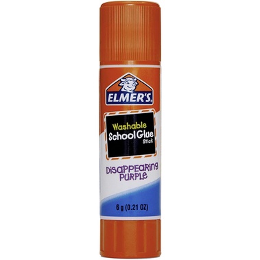 Keo dán cho trẻ trong học tập không độc hại hiệu Mỹ Elmer's Glue Stick , Disappearing Purple