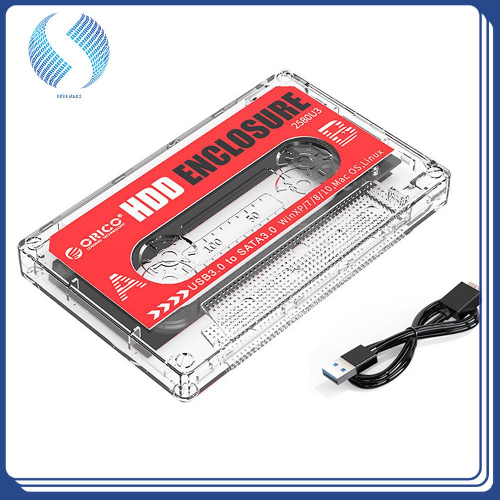 Hộp Đựng Ổ Cứng Orico 2580u3 Usb 3.0 2.5 Inch Sata Hdd Ssd