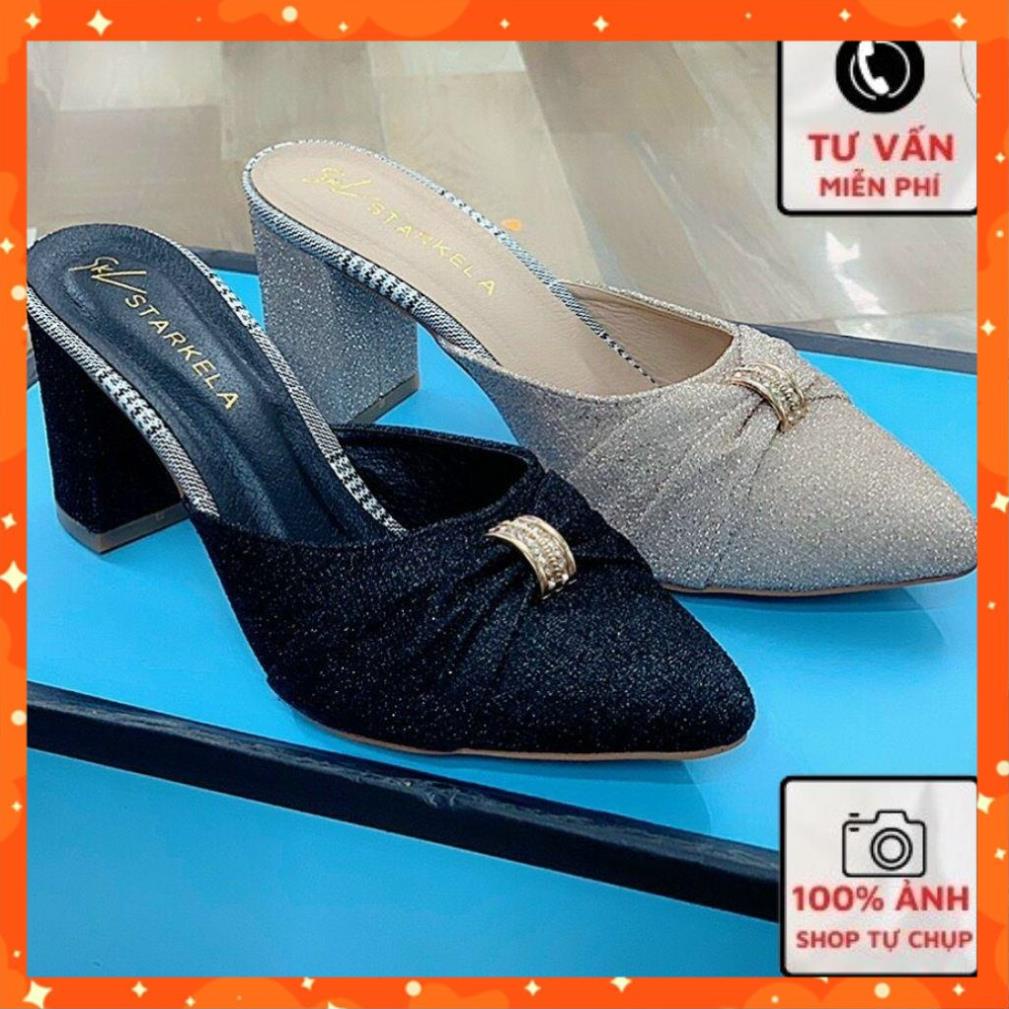 Sục Nơ Đính Đá Kim Tuyến Gót 7P Mã N18 Hot