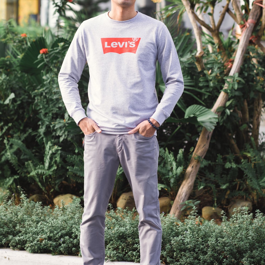 Sweater - Áo dài tay Levis Nam 01 | BigBuy360 - bigbuy360.vn