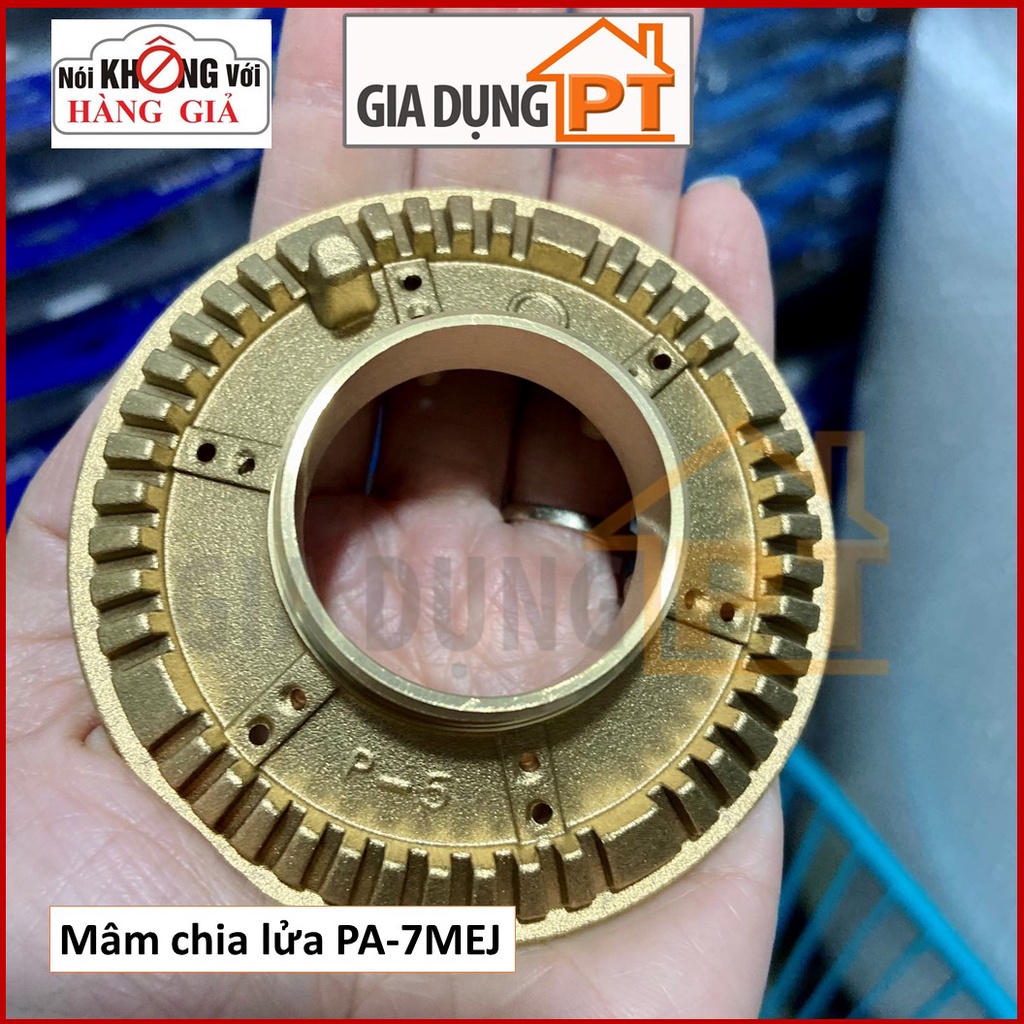 Mâm, họng chia lửa cho bếp gas Paloma PA-7MEJ chính hãng sản xuất tại Nhật Bản