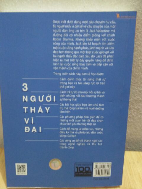 Sách - Ba người thầy vĩ đại