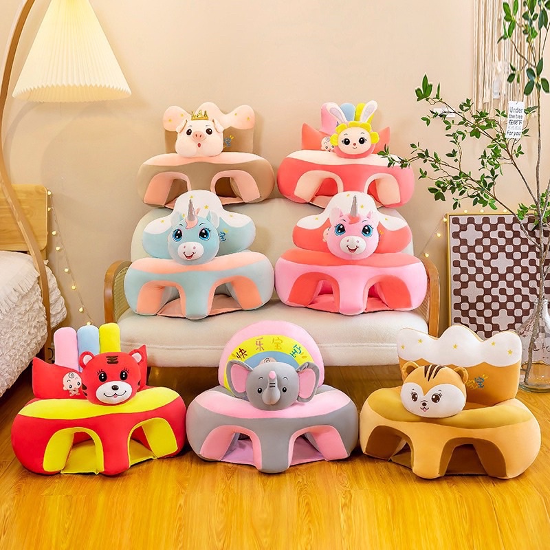 Ghế tập ngồi hình thú dễ thương cho bé