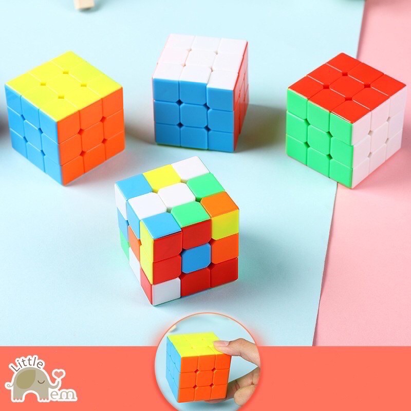 1 hộp rubik 3x3 loại cực trơn