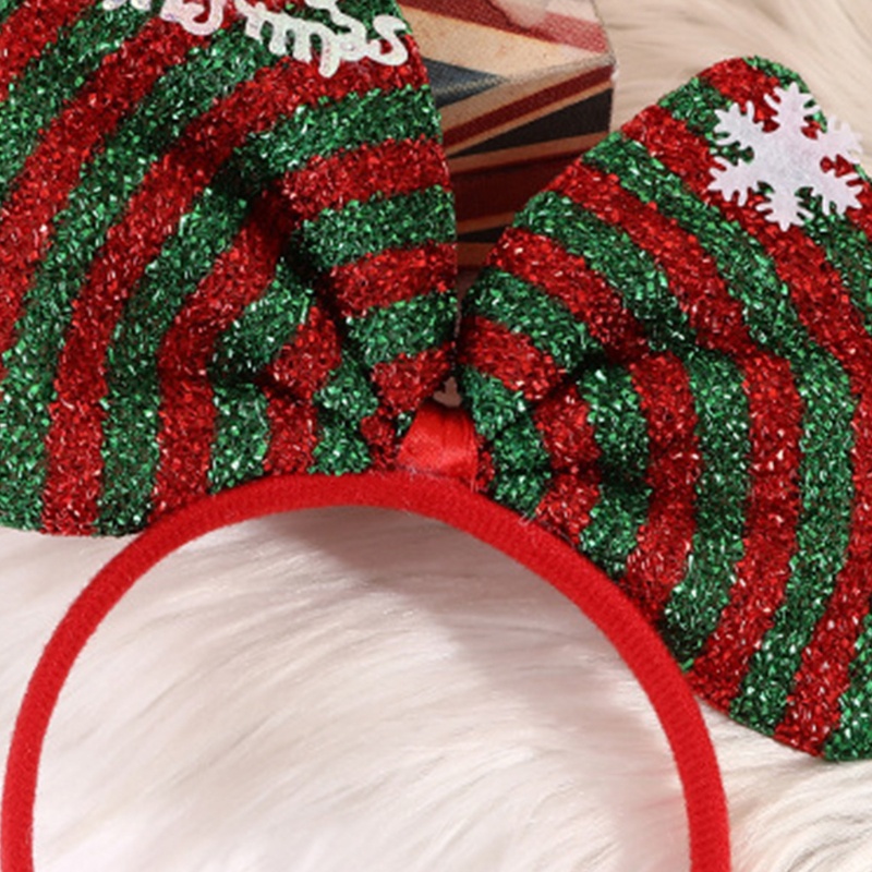 Flgo Băng Đô Nơ Phong Cách Giáng Sinh Cho Nữ